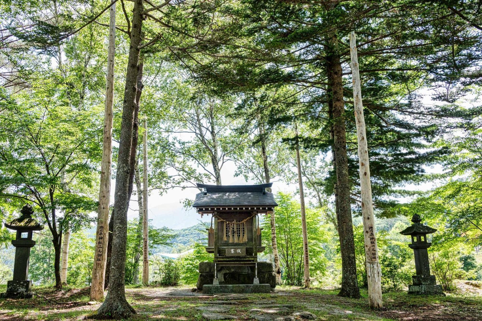 치노시 Huette Jil Shirakabako 호스텔 외부 사진